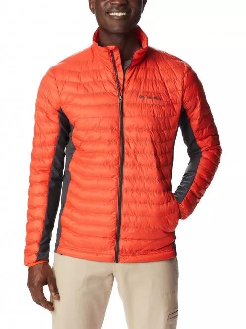 Columbia Powder Pass Jacket férfi átmeneti kabát narancssárga színben 2