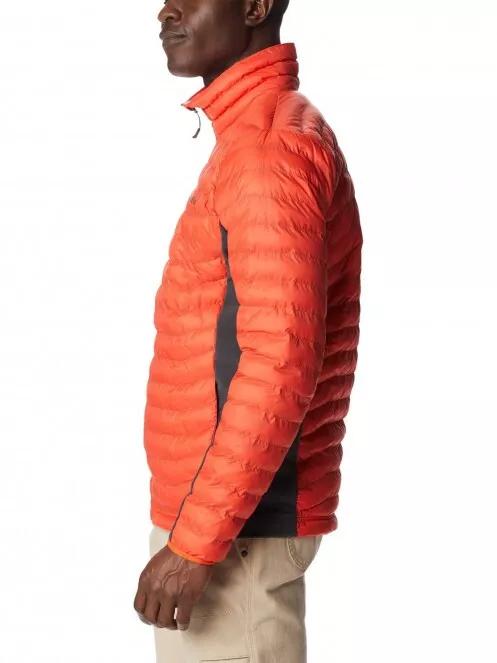 Columbia Powder Pass Jacket férfi átmeneti kabát narancssárga színben 4