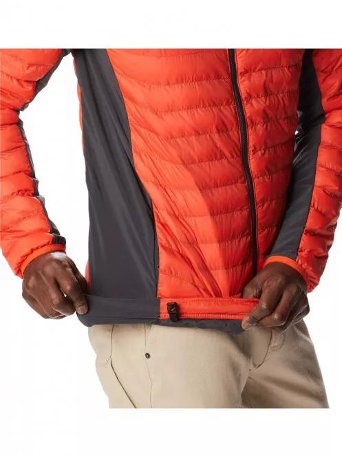 Columbia Powder Pass Jacket férfi átmeneti kabát narancssárga színben 6
