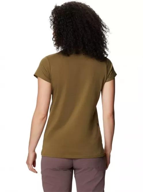 Mountain Hardwear Mountain Legs Short Sleeve Tee női rövid ujjú póló barna színben 4