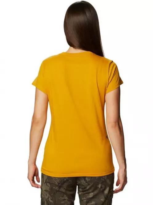 Mountain Hardwear Mountain Legs Short Sleeve Tee női rövid ujjú póló sárga színben 4