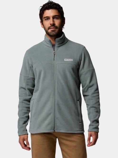 Columbia Basin Trail III Full Zip férfi polár pulóver szürke színben 2