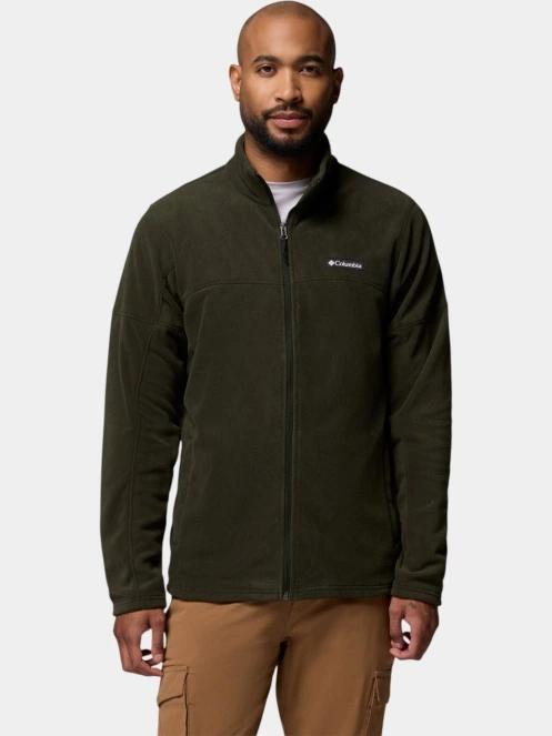 Columbia Basin Trail III Full Zip férfi polár pulóver sötétzöld színben 2