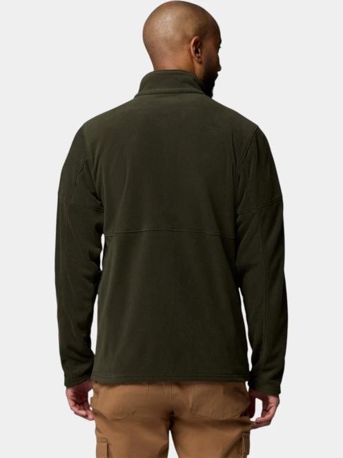 Columbia Basin Trail III Full Zip férfi polár pulóver sötétzöld színben 4