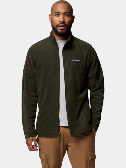 Columbia Basin Trail III Full Zip férfi polár pulóver sötétzöld színben 6