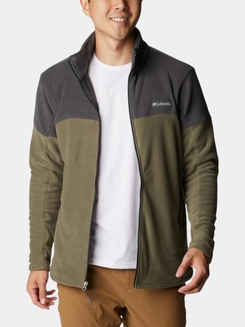 Columbia Basin Trail III Full Zip férfi polár pulóver zöld színben 5