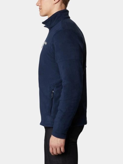 Columbia Basin Trail III Full Zip férfi polár pulóver sötétkék színben 3