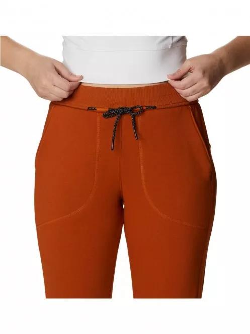 Columbia Columbia Lodge Knit Jogger női tréning nadrág narancssárga színben 5