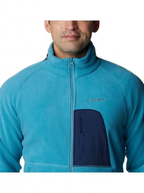 Columbia Rapid Expedition Full Zip Fleece férfi polár pulóver kék színben 6