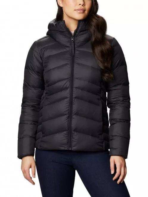 Columbia Autumn Park Down Hooded Jacket női pehelykabát fekete színben 2