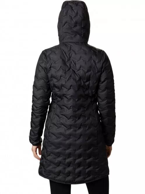 Columbia Delta Ridge Long Down Jacket női pehelykabát fekete színben 3