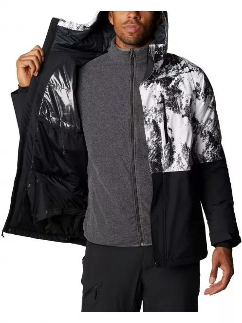 Columbia Winter District Jacket férfi síkabát fekete színben 5