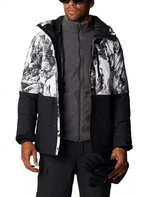 Columbia Winter District Jacket férfi síkabát fekete színben 6