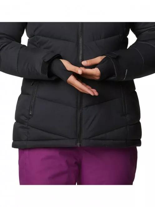 Columbia Abbott Peak Insulated Jacket női steppelt síkabát fekete színben 7