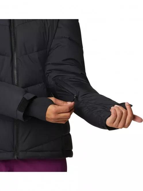 Columbia Abbott Peak Insulated Jacket női steppelt síkabát fekete színben 8