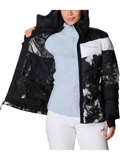 Columbia Abbott Peak Insulated Jacket női steppelt síkabát fekete színben 5
