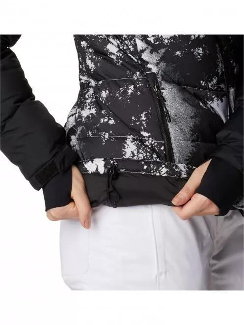 Columbia Abbott Peak Insulated Jacket női steppelt síkabát fekete színben 6