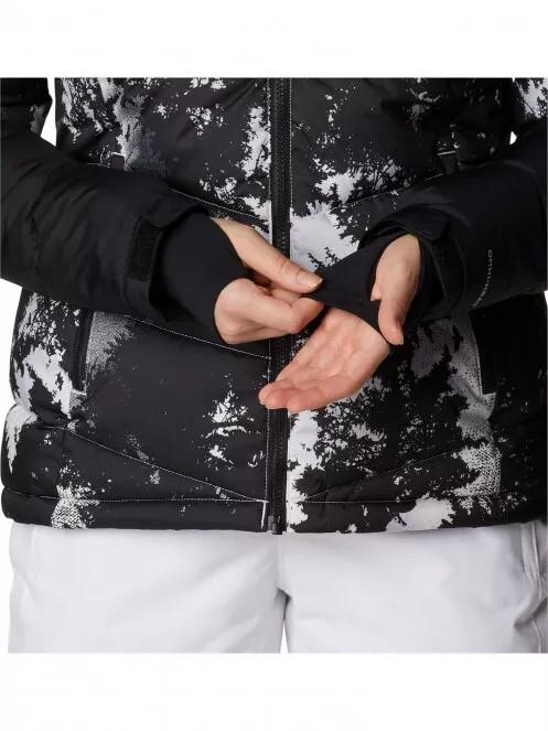 Columbia Abbott Peak Insulated Jacket női steppelt síkabát fekete színben 8