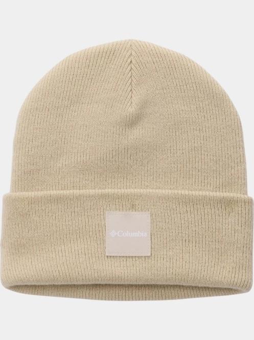 Columbia City Trek Heavyweight Beanie férfi kötött sapka homok színben 2