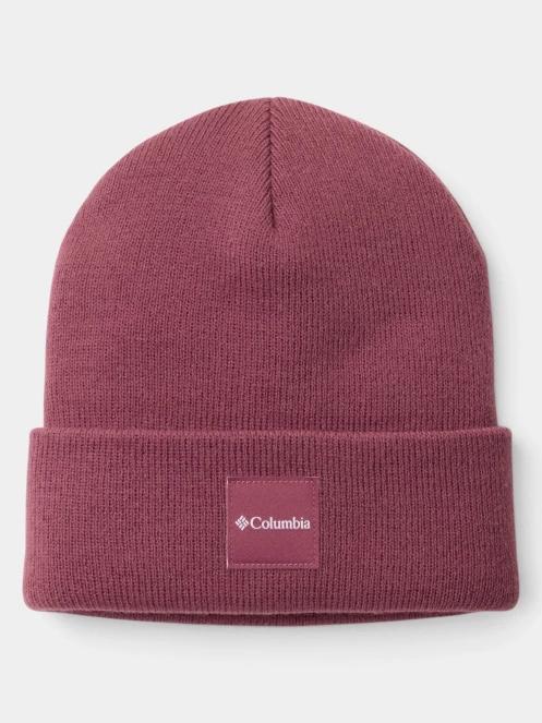 Columbia City Trek Heavyweight Beanie kötött sapka lila színben 6