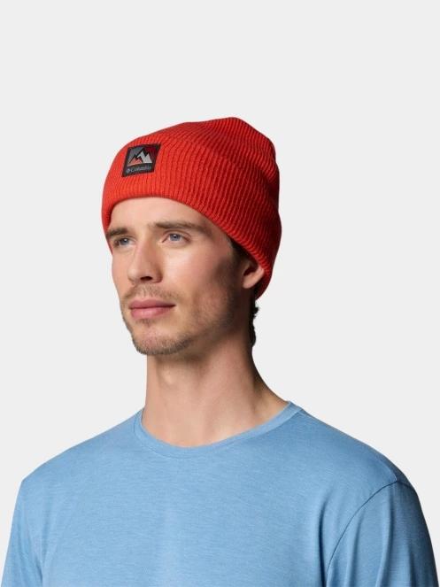 Columbia Whirlibird Cuffed Beanie kötött sapka piros színben 5
