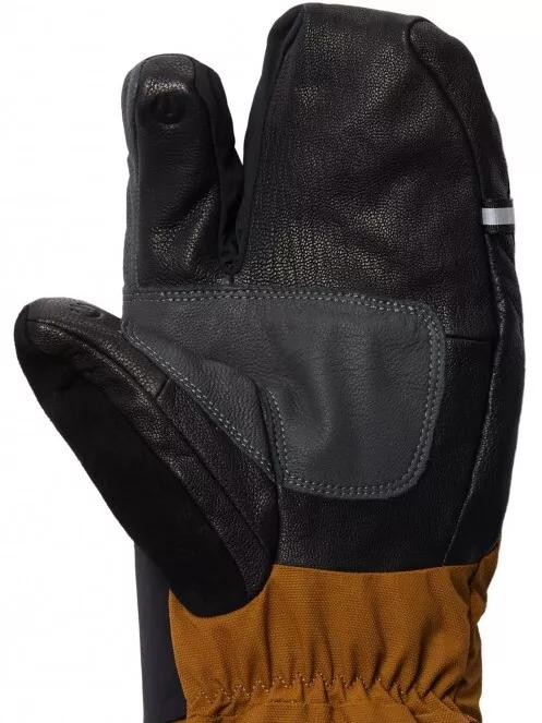 Mountain Hardwear High Exposure Gore-Tex Split Mitt férfi síkesztyű barna színben 4