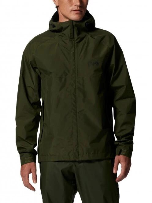 Mountain Hardwear Exposure/2 Gore-Tex Paclite Jacket férfi esőkabát zöld színben 2