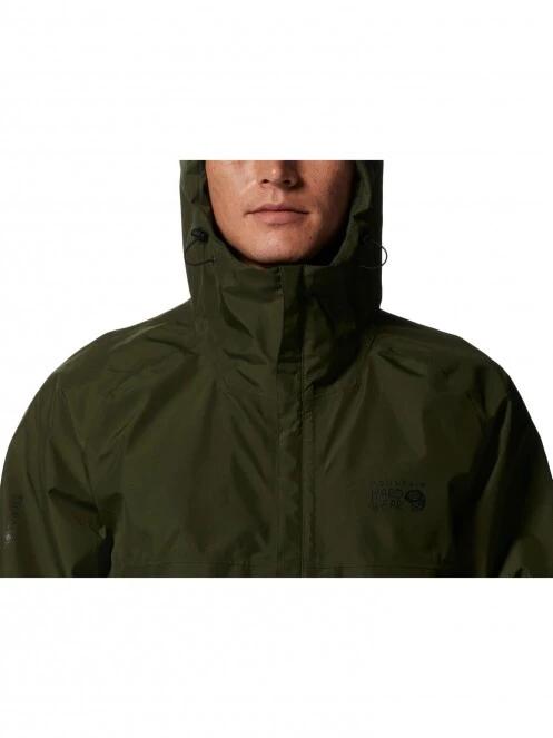 Mountain Hardwear Exposure/2 Gore-Tex Paclite Jacket férfi esőkabát zöld színben 5