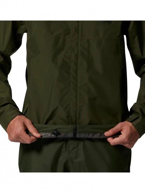 Mountain Hardwear Exposure/2 Gore-Tex Paclite Jacket férfi esőkabát zöld színben 6