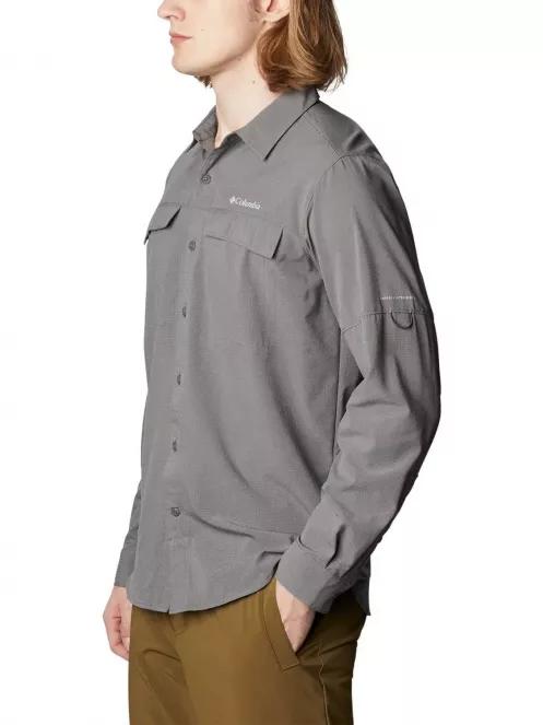 Columbia Atlas Explorer Long Sleeve Shirt férfi túraing szürke színben 4