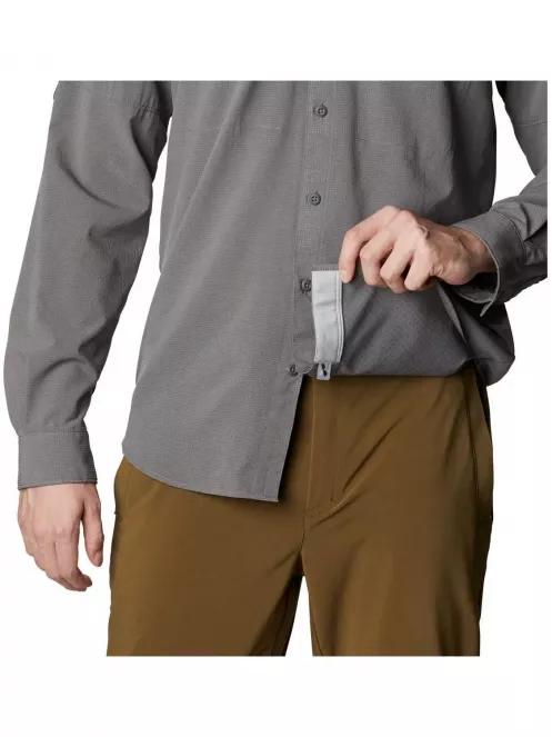 Columbia Atlas Explorer Long Sleeve Shirt férfi túraing szürke színben 6
