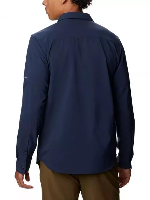 Columbia Atlas Explorer Long Sleeve Shirt férfi túraing kék színben 3