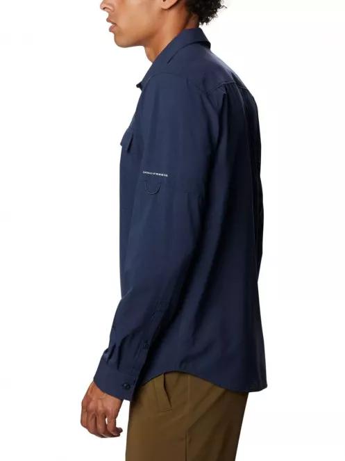 Columbia Atlas Explorer Long Sleeve Shirt férfi túraing kék színben 4