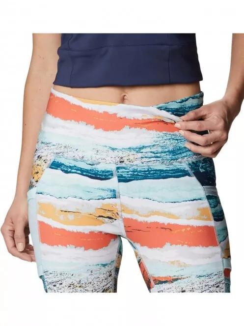 Columbia Windgates II Legging női leggings kék színben 5