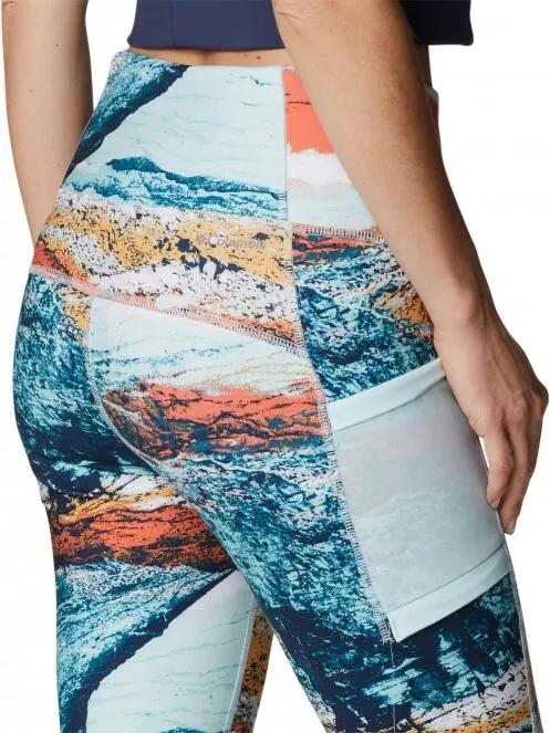 Columbia Windgates II Legging női leggings kék színben 8
