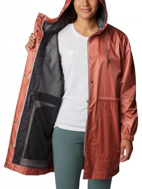 Columbia Splash Side Jacket női esőkabát piros színben 5