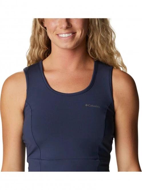 Columbia Windgates II Cropped Tank női sportmelltartó sötétkék színben 5