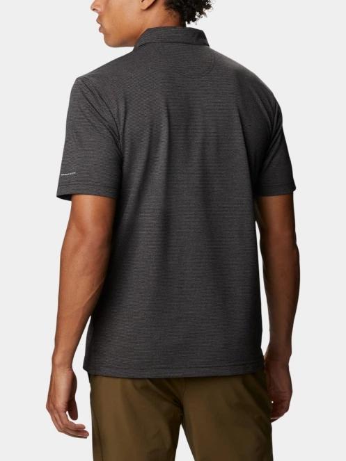 Columbia Havercamp Pique Polo férfi galléros sport póló fekete színben 4