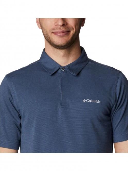 Columbia Sun Ridge Polo II férfi galléros póló kék színben 5