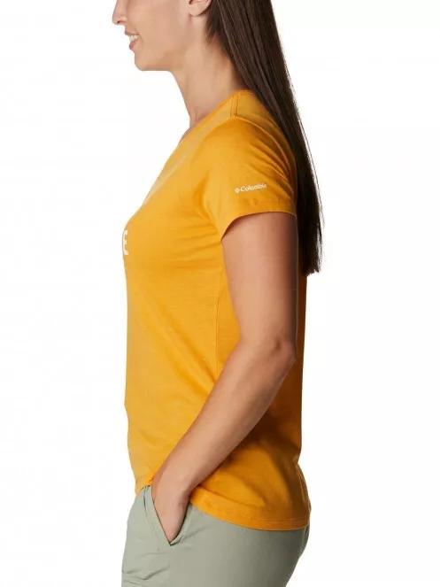 Columbia Daisy Days SS Graphic Tee női rövid ujjú póló narancssárga színben 4