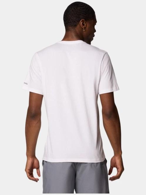Columbia Path Lake Graphic Tee II férfi rövid ujjú póló fehér színben 5