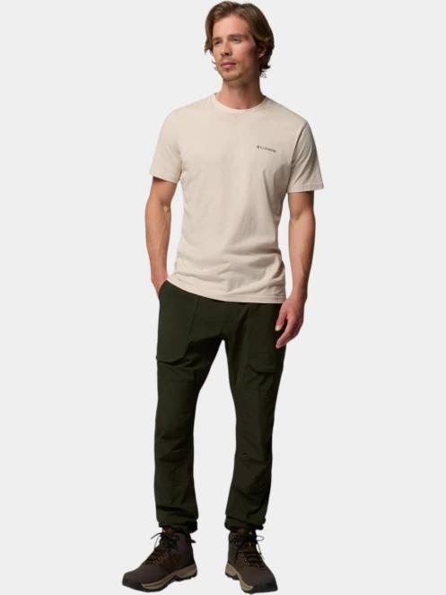 Columbia Rapid Ridge Back Graphic Tee II férfi rövid ujjú póló homok színben 5