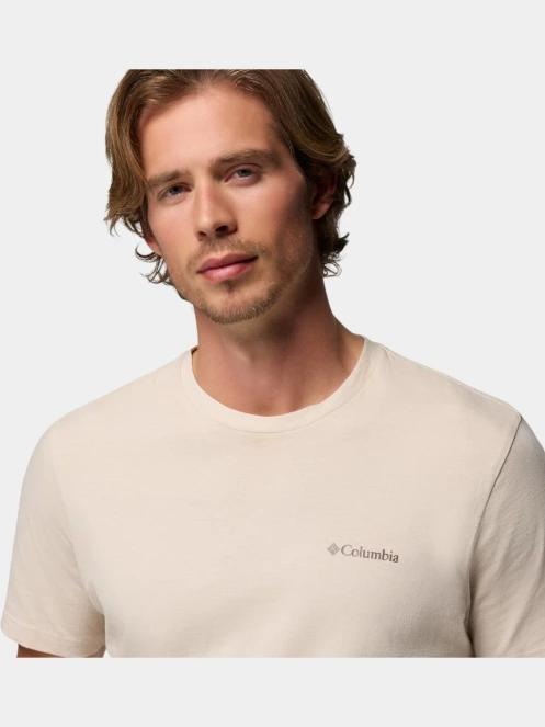 Columbia Rapid Ridge Back Graphic Tee II férfi rövid ujjú póló homok színben 6
