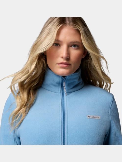 Columbia Basin Trail III Full Zip női polár pulóver kék színben 7