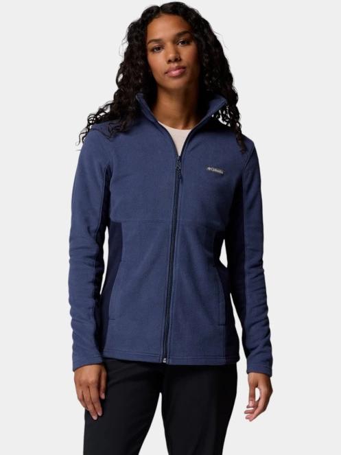 Columbia Basin Trail III Full Zip női polár pulóver sötétkék színben 2