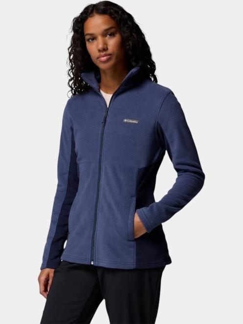 Columbia Basin Trail III Full Zip női polár pulóver sötétkék színben 3