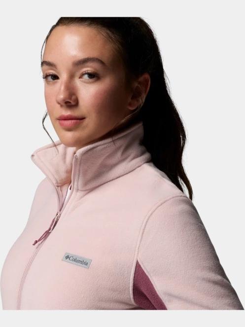 Columbia Basin Trail III Full Zip női polár pulóver rózsaszín színben 7