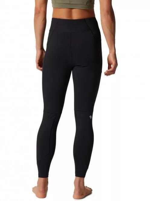 Mountain Hardwear Mountain Stretch Tight női aláöltöző nadrág fekete színben 3
