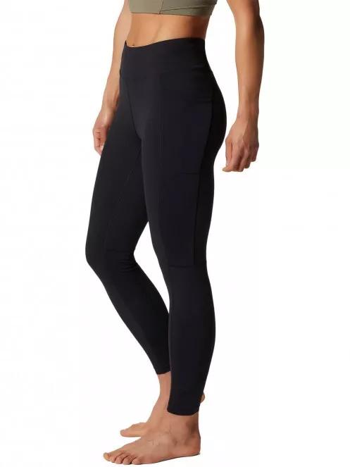 Mountain Hardwear Mountain Stretch Tight női aláöltöző nadrág fekete színben 4