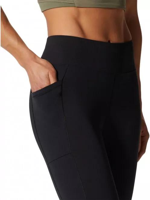 Mountain Hardwear Mountain Stretch Tight női aláöltöző nadrág fekete színben 5